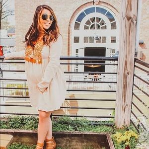 Forever21 Embroidered Dress